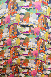 Prospect Road Silk Button Maxi Kaftan