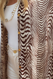 Pierre Silk Maxi Trench