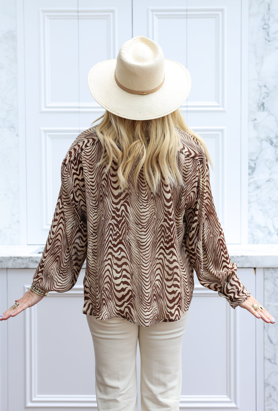 Pierre Silk Button Down Shirt