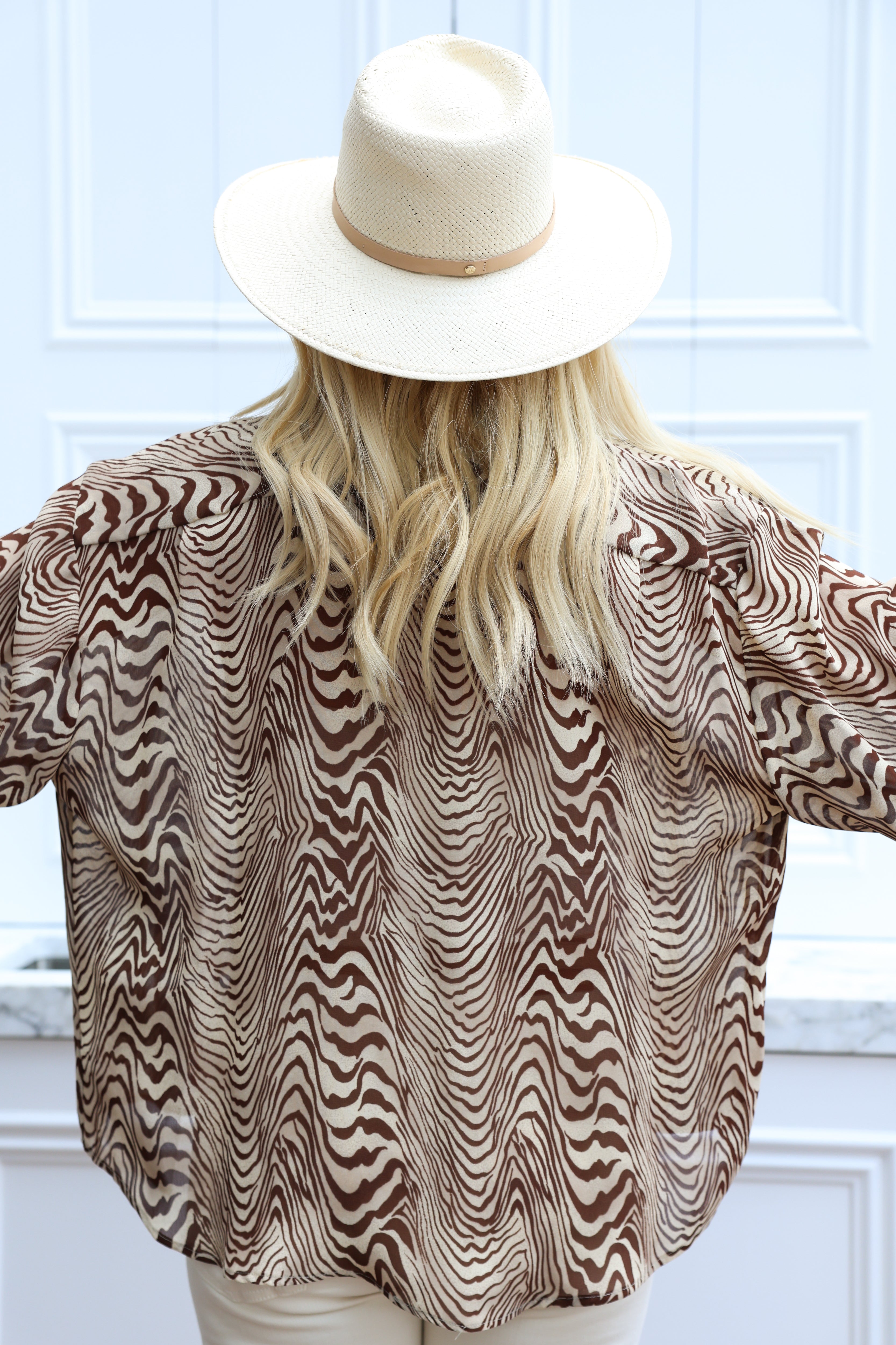 Pierre Silk Button Down Shirt