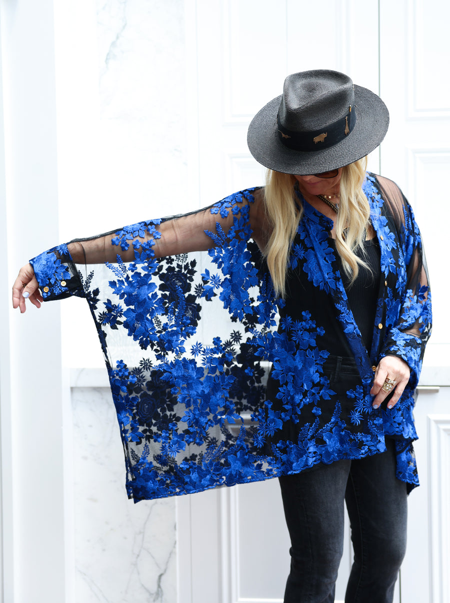 Ophelia Crop Button Kaftan