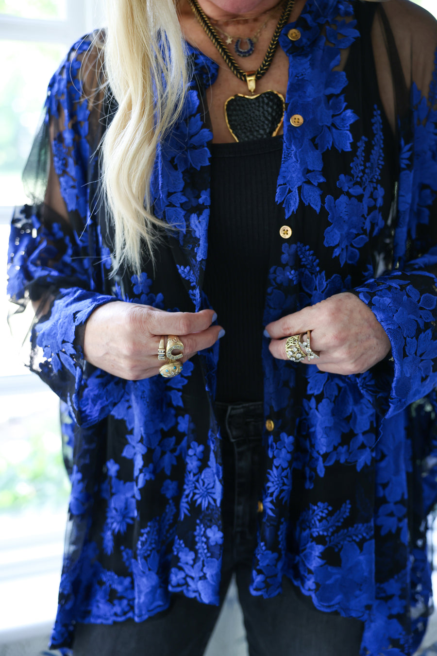 Ophelia Crop Button Kaftan