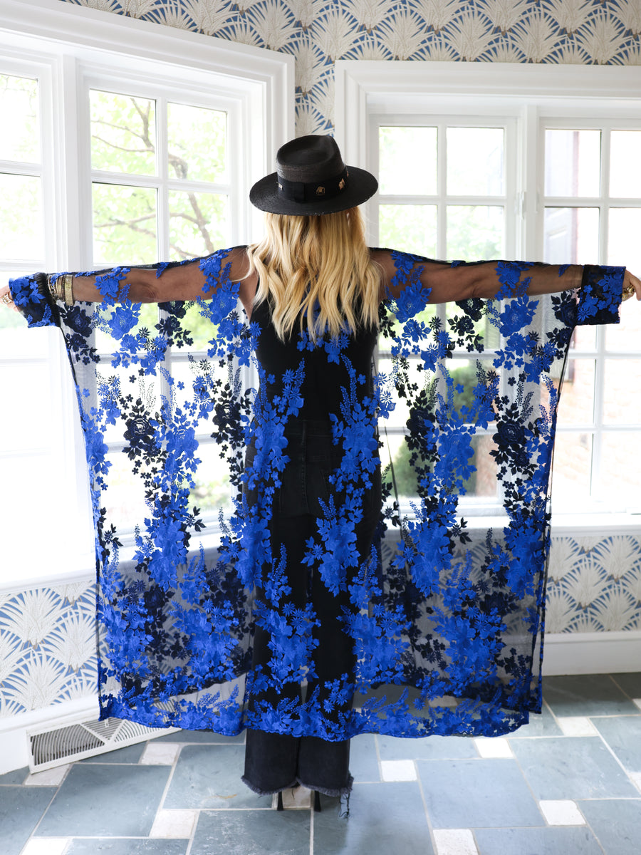 Ophelia Button Maxi Kaftan