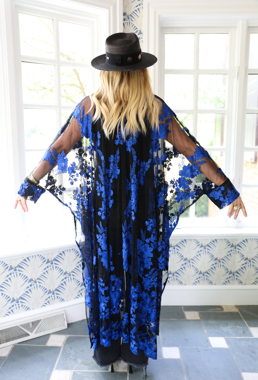 Ophelia Button Maxi Kaftan