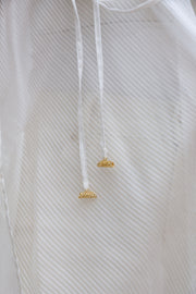 Ethereal Silk Tie Maxi Kaftan
