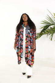 Maxi Button Closure Kaftan