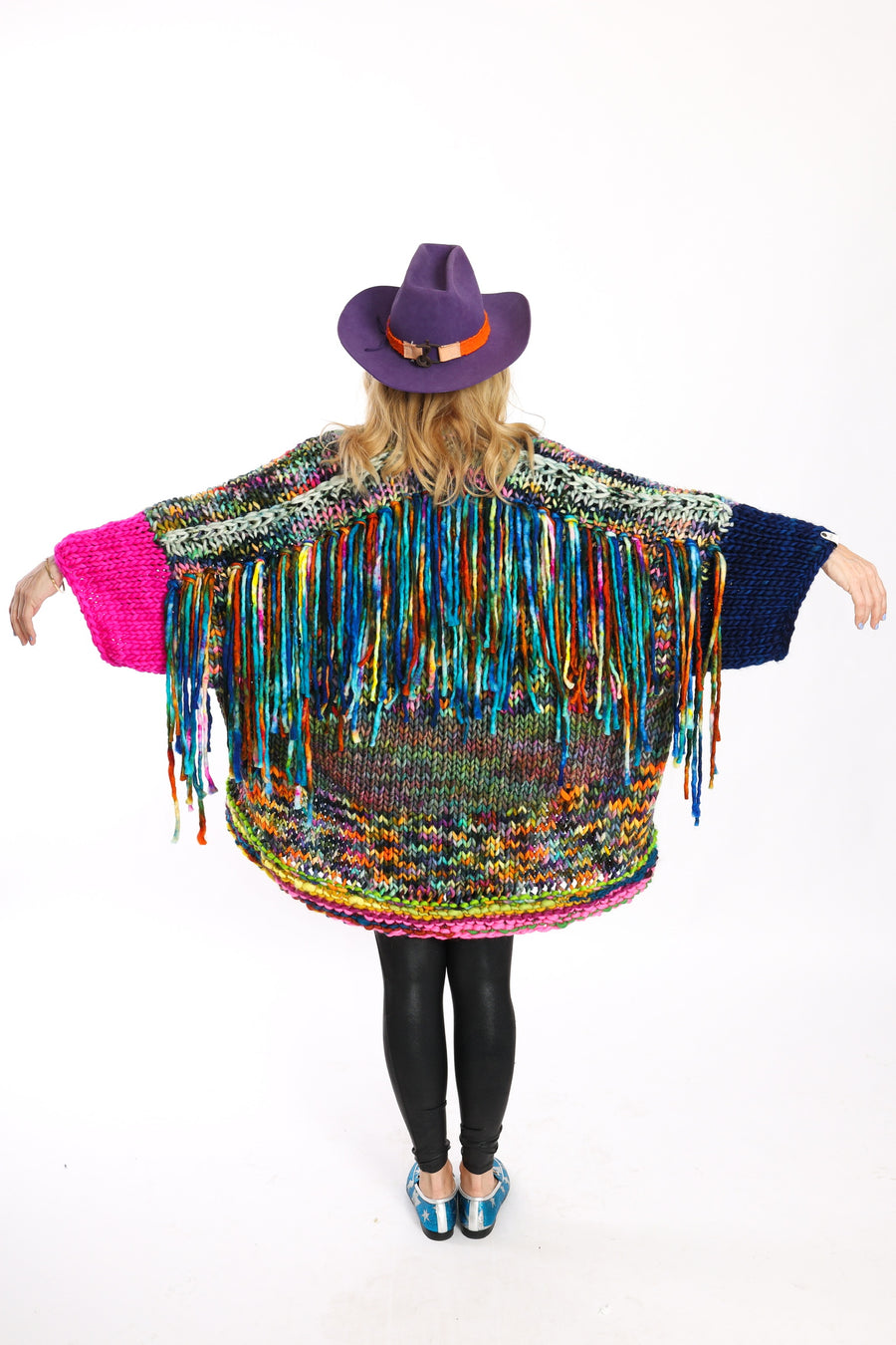 Yospun Cardigan with Fringe