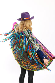 Yospun Cardigan with Fringe