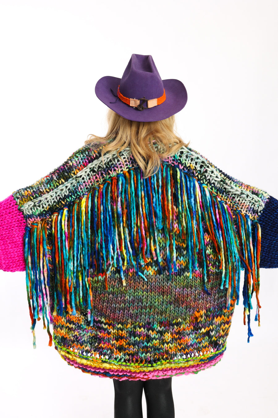 Yospun Cardigan with Fringe