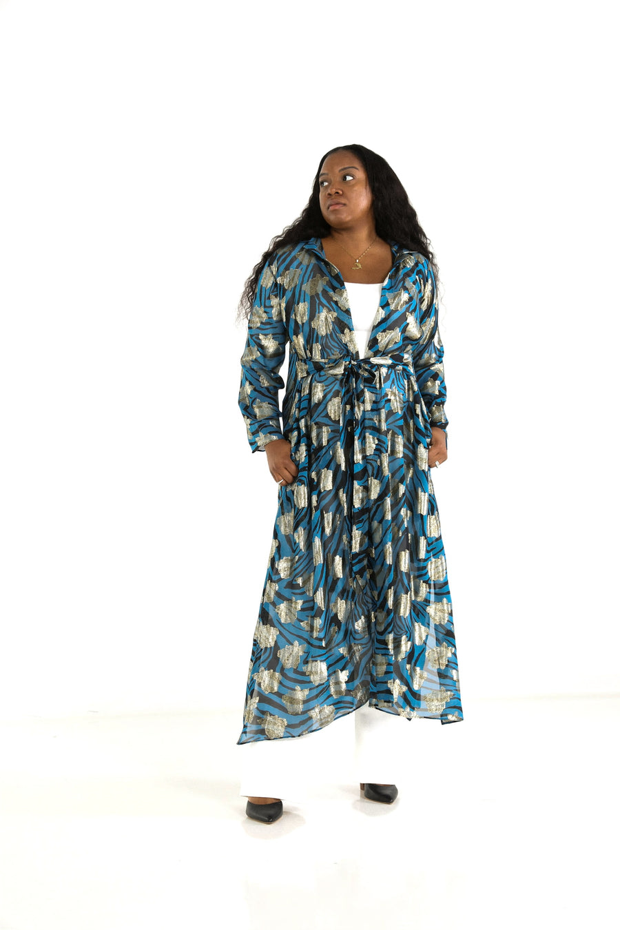 Silk Trench Dress Saint Synthia Silk Trench Dress Saint Synthia