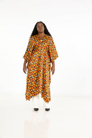 Tie Closure Maxi Kaftan in Call Me