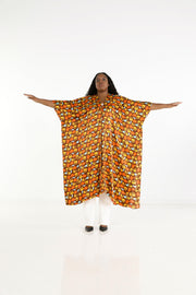 Tie Closure Maxi Kaftan in Call Me