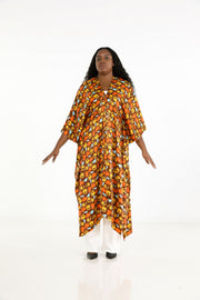 Tie Closure Maxi Kaftan in Call Me