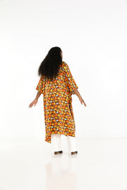 Tie Closure Maxi Kaftan in Call Me