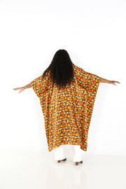 Tie Closure Maxi Kaftan in Call Me