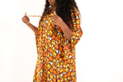 Tie Closure Maxi Kaftan in Call Me