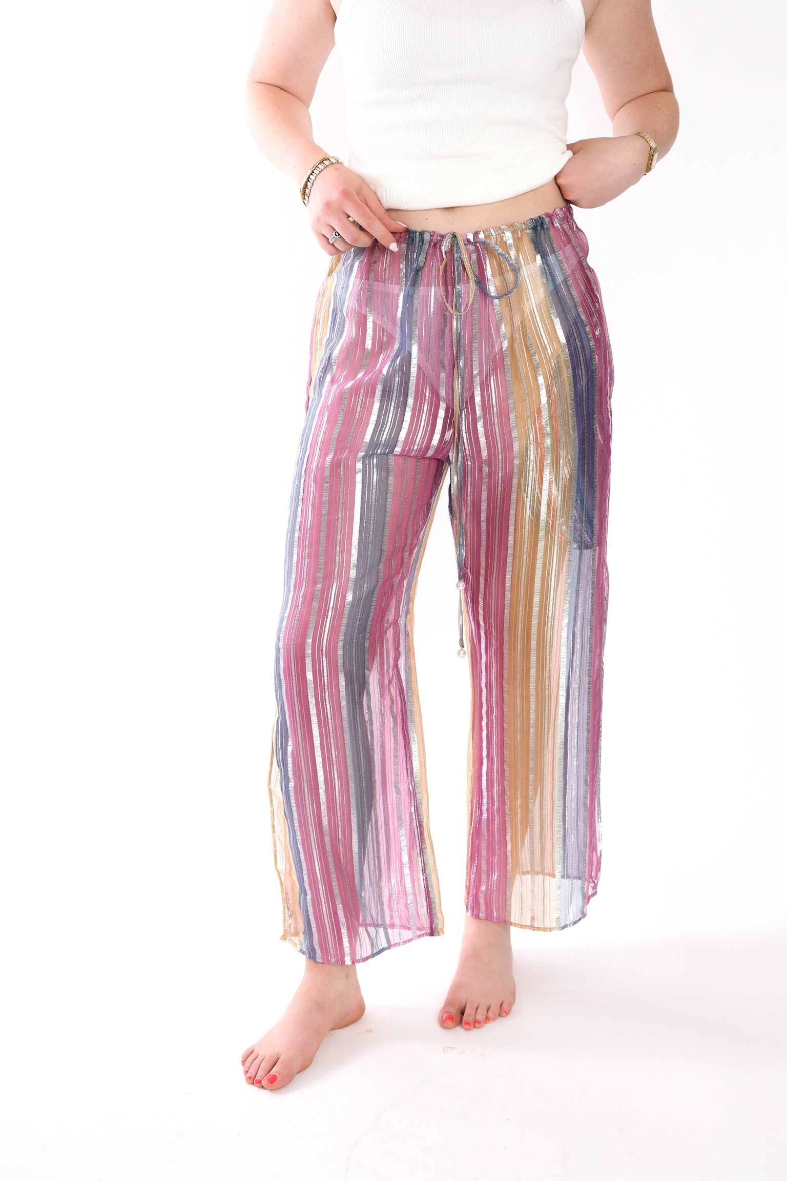 Vented Drawstring Pants