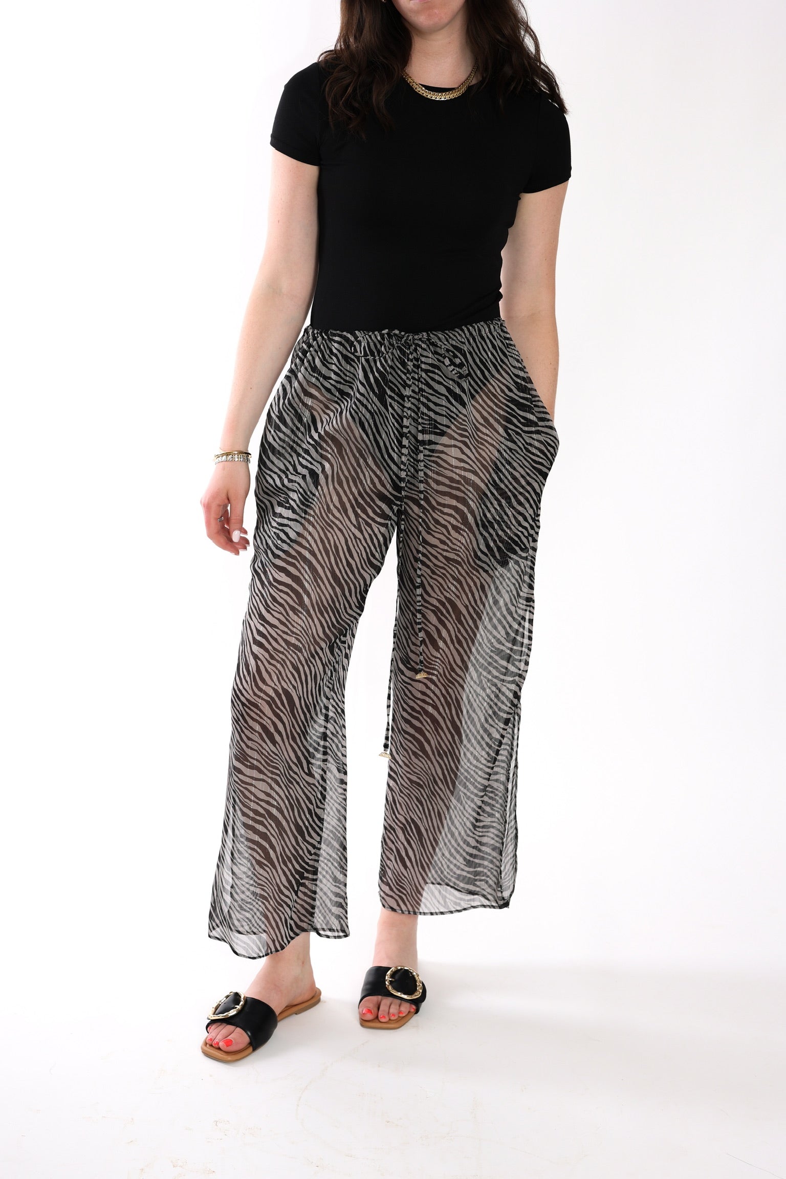 Vented Drawstring Pants