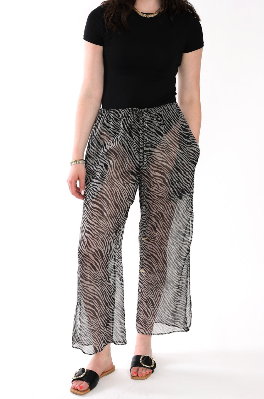 Vented Drawstring Pants