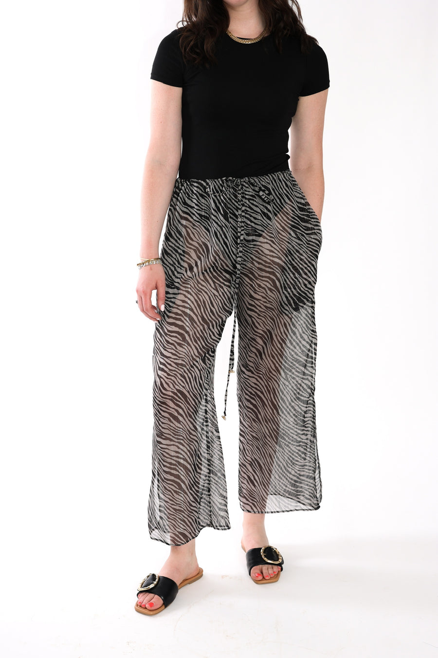 Vented Drawstring Pants