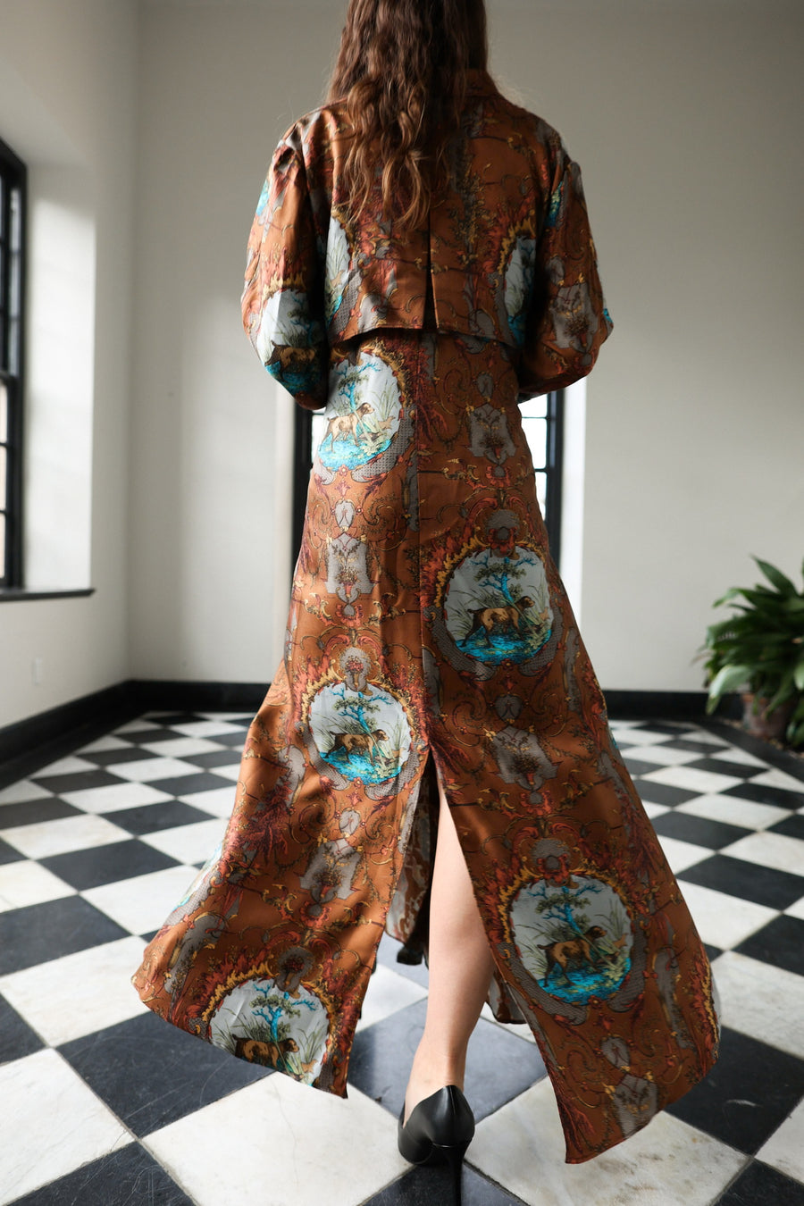 silk trench dress Silk Trench Dress