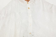 Midi Button Closure Silk Kaftan