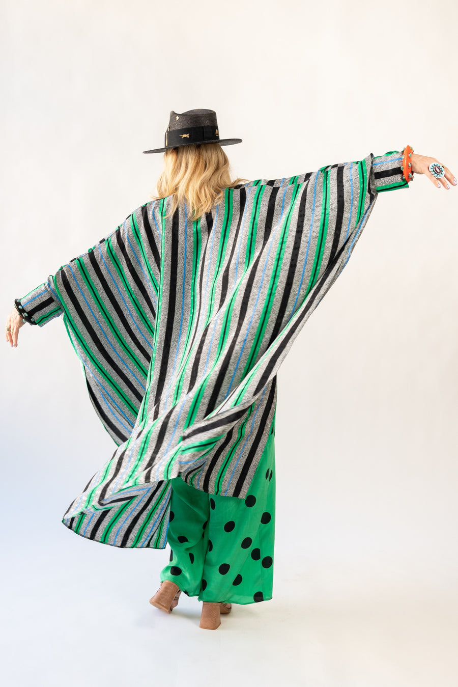 Maxi Button Closure Kaftan