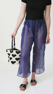 Vented Drawstring Pants